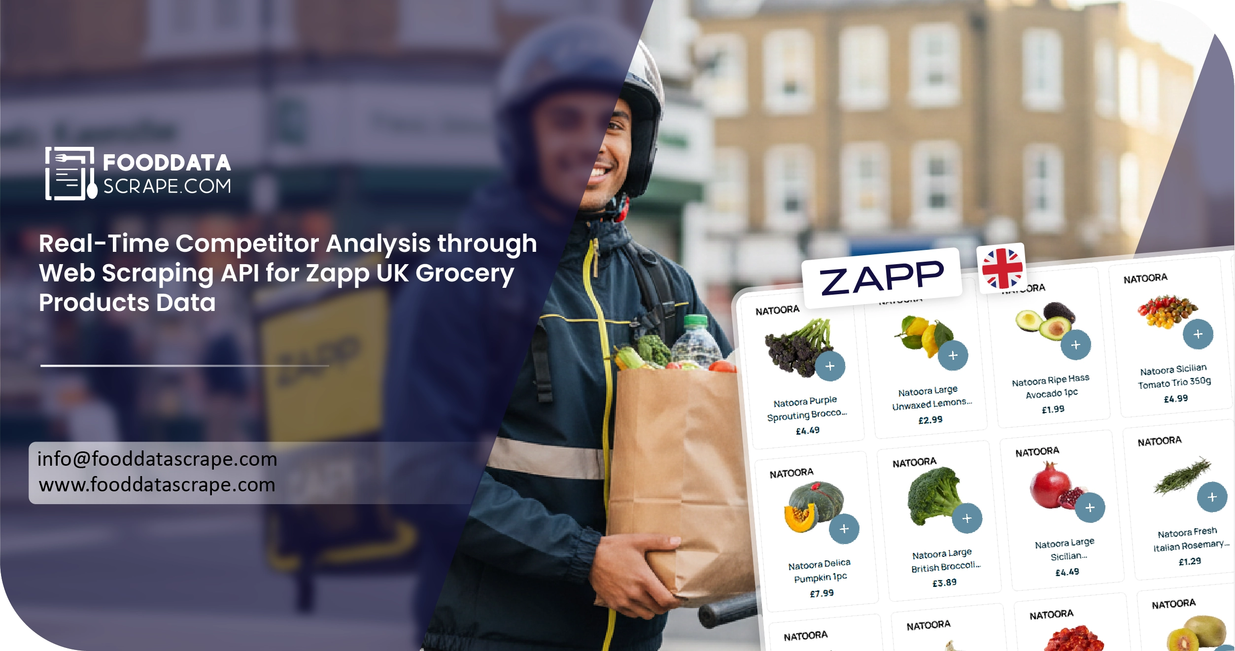 Zapp UK Grocery Data Scraping